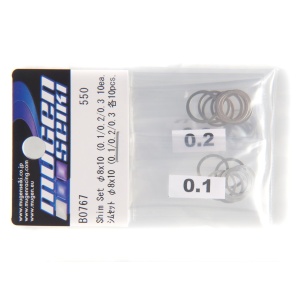 B0767 shim set 8x10 (0.1/0.2/0.3) ( 10)