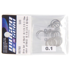 B0768 shim set 10x12 (0.1/0.2/0.3) ( 10)