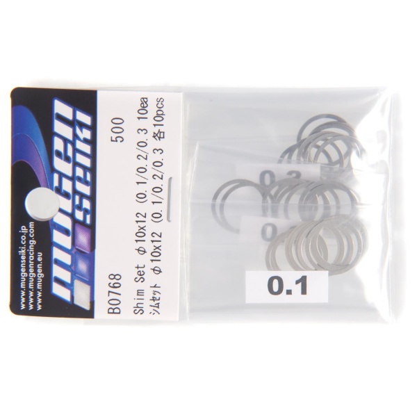 B0768 shim set 10x12 (0.1/0.2/0.3) ( 10)