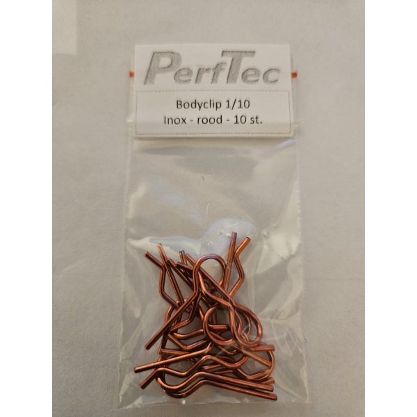 TCLi1lred-10 bodyclip 1/10 rood (10)