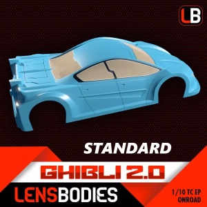 Lens Bodies Ghibli 2.0 Tourwagen Karosserie 1:10 (clear)