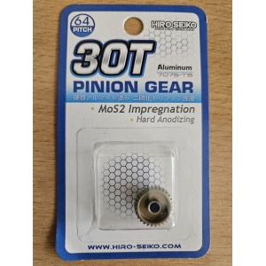 HS pinion 30T 64P MoS2 impregnation Hard Anodizing